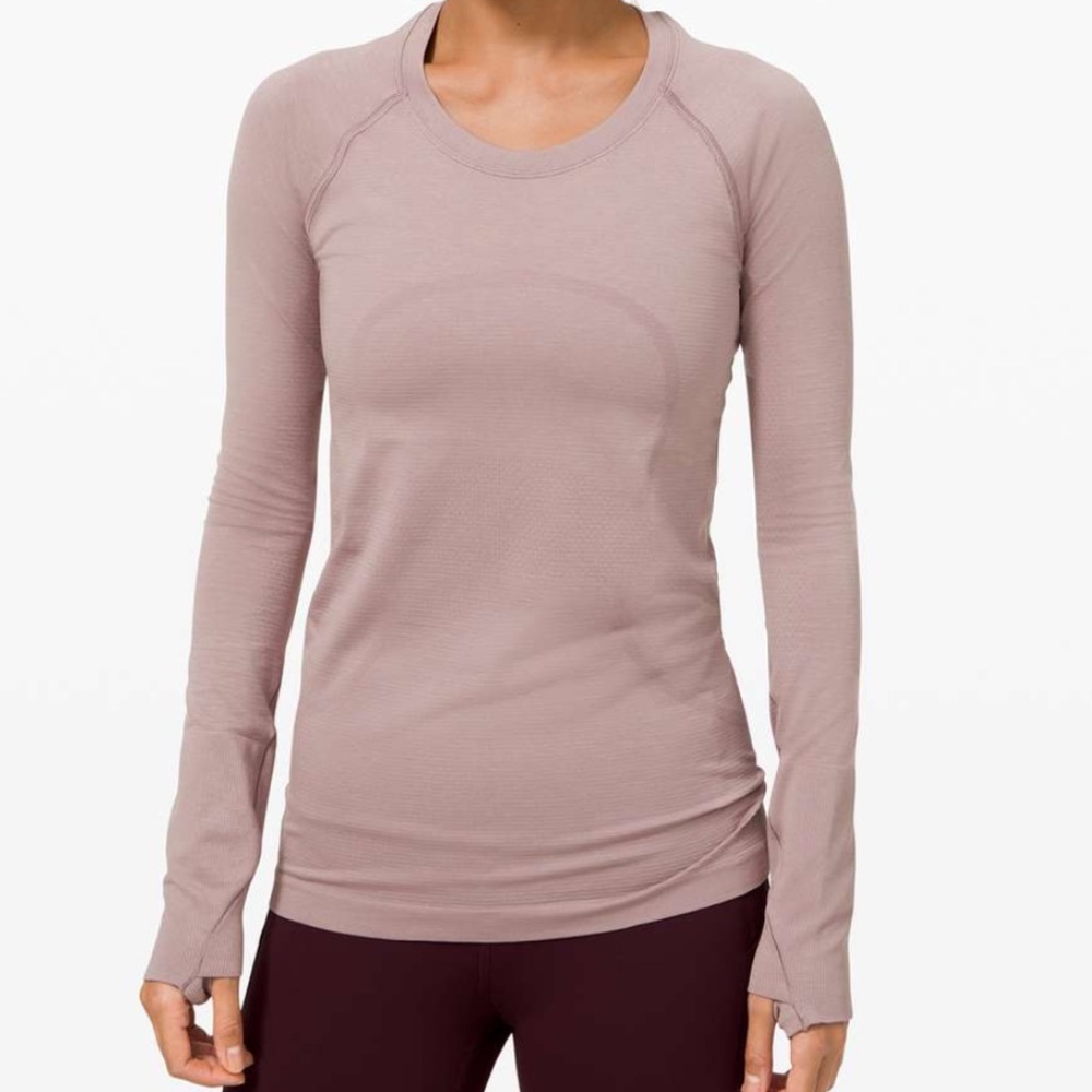 Lululemon Swiftly Tech Long Sleeve in Violet Verbena